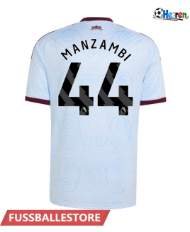 Günstige Aston Villa Johan Manzambi #44 3rd trikot 2026-27 Kurzarm